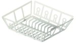 (image for) White Dish Drainer Rack