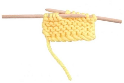 (image for) Knitting Project - Yellow