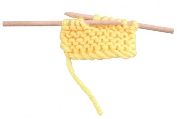 (image for) Knitting Project - Yellow