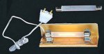 (image for) Flourette Socket & Cord w/ 2 Bulb 12v