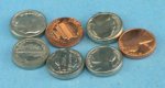 (image for) American Currency Coins 7pc