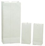 (image for) White Shopping Bags 3pc Discontinued