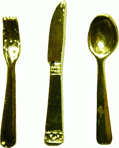 (image for) Gold Flatware