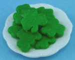 (image for) St Patrick's Cookies on Plate