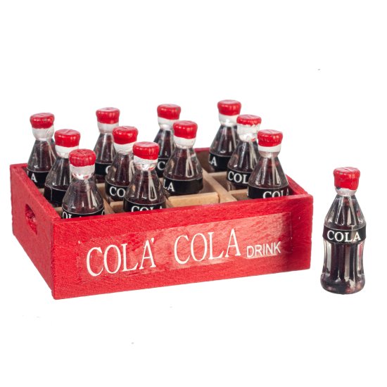 (image for) Cola Case w/ Bottles