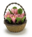 (image for) Pink Daisy in Basket