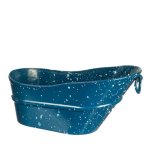 (image for) Old Fashioned Bathtub - Blue Spatter