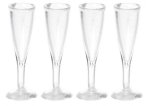 (image for) 4 Fluted Champagne Glass