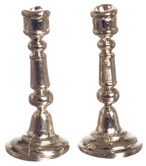 (image for) Silver Plated Candle Stick Holders 1pr