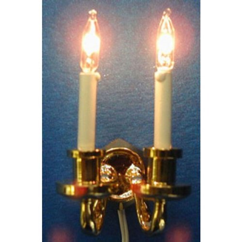 (image for) Dual Candle Grand Wall Sconce 12v