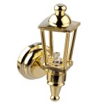 (image for) LED Brass Carriage Lamp