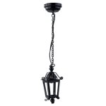 (image for) LED Black Hanging Coach Lamp