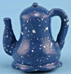 (image for) Blue Splatterware Coffee Pot