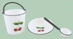 (image for) Pail, Dipper & Bowl w/ Cherries