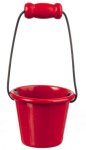 (image for) Red Metal Pail w/ Handle