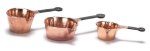 (image for) 3 Copper Pots w/ Spouts