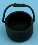 (image for) Black Flat Bottom Pot