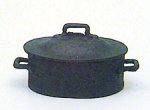 (image for) Black Pot with Lid