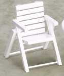 (image for) Outdoor Chair - White