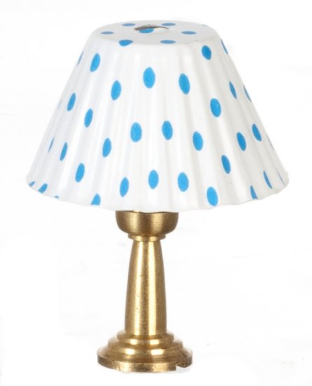 (image for) Blue Table Lamp - Non-Electric