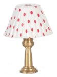 (image for) Red Table Lamp - Non-Electric