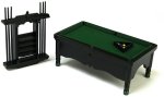 (image for) Pool Table Set - Black