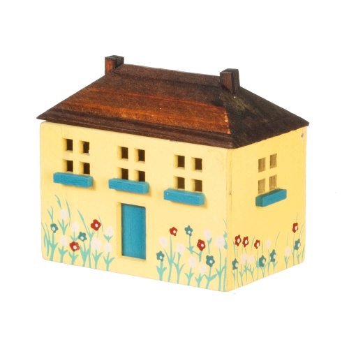 (image for) Painted Dollhouse Toy - Yellow