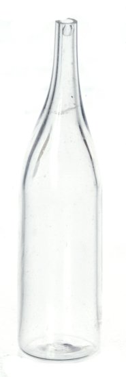 (image for) Empty Clear Champagne Wine Bottle