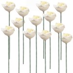 (image for) 1dz White Rose Stems