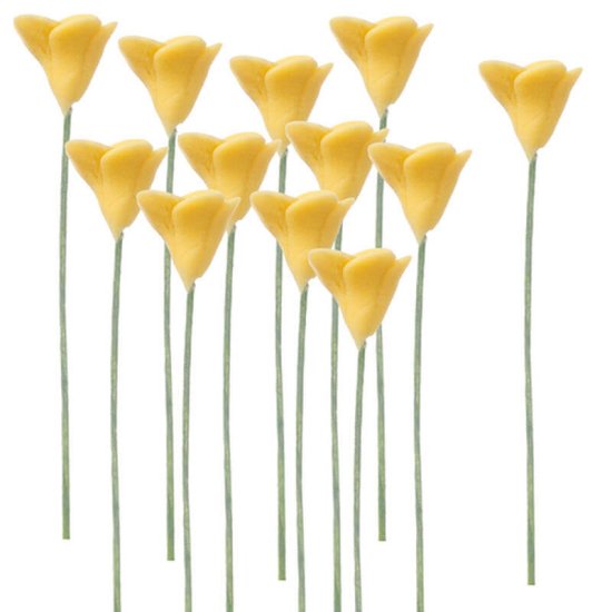 (image for) 1dz Yellow Pansy Stems