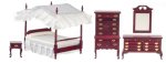 (image for) Mahogany Bedroom Set - 5pc