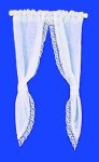 (image for) Curtain Demi Tie Back White