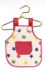 (image for) Stars & Red Cooking Apron w/ Hanger