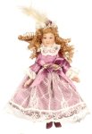 (image for) Porcelain 4in Victorian Girl Doll