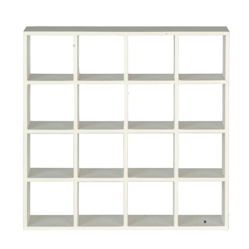 (image for) Cube Shelf Unit 16 Hole - White