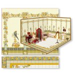 (image for) Mediterranean Yellow Deco Tiled Room Decorating Kit #10