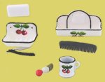 (image for) Shaving Accessories-Cherry Design /7pc