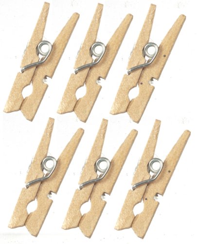 (image for) Wooden Clothes Pins 5pc