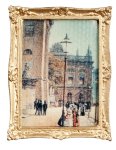 (image for) Victorian Street Scene Framed Painting