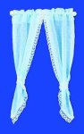 (image for) Curtain Demi Tie Back Blue