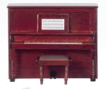 (image for) Piano & Bench - Mahogany