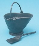 (image for) Coal Scuttle w/ Coal & Shovel Minikit