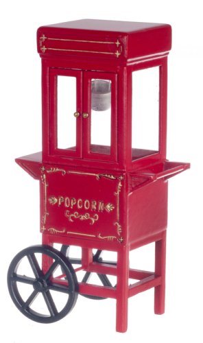 (image for) Old Fashioned Red Popcorn Machine