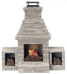 (image for) Large Outdoor Fireplace