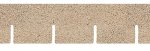 (image for) 1/2in Scale Desert Sand Square Asphalt Shingles 78 Square Inches