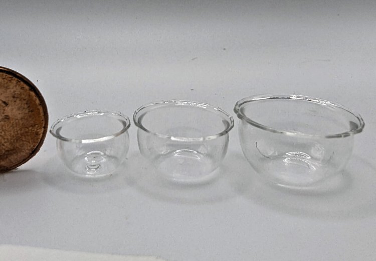 (image for) 3 Glass Nesting Bowls