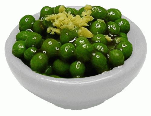 (image for) Peas in White Bowl