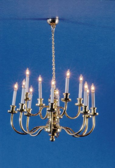 (image for) 12 Arm Grand Chandelier 12v