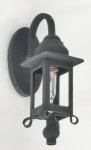 (image for) Black Coach Wall Lamp 12v