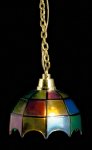 (image for) Colored Tiffany Hanging Lamp 12v